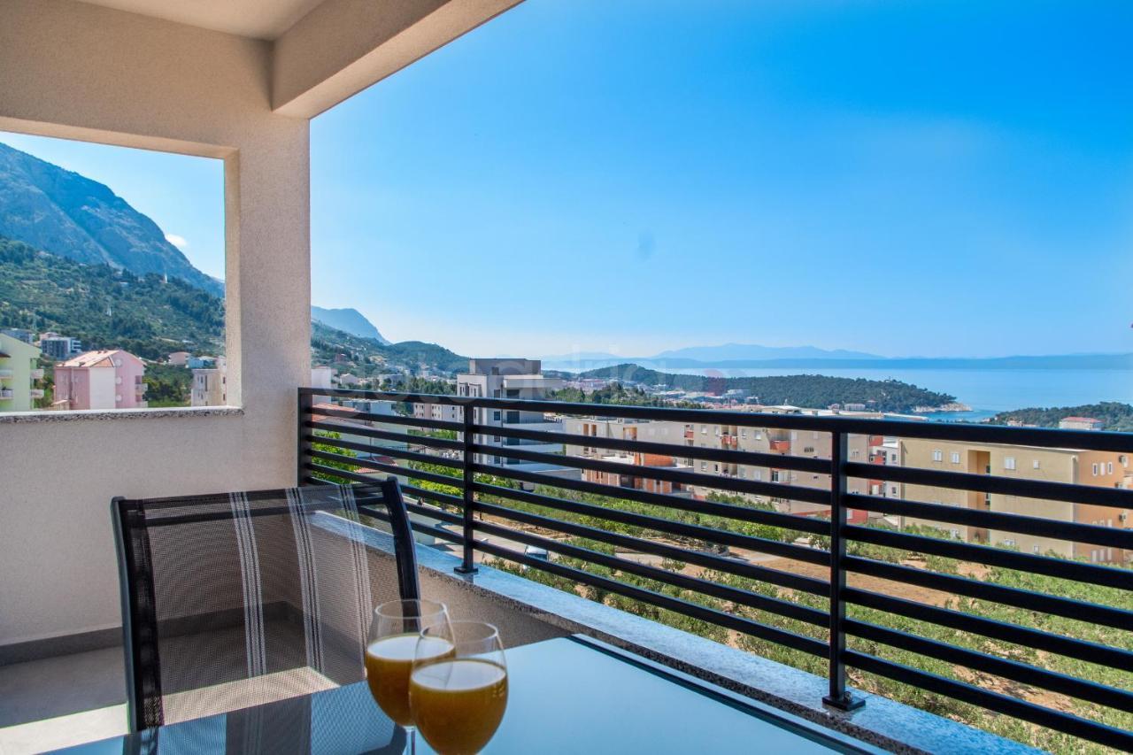 Luxury Sea View Apt Padi Via Mare Makarska Exterior foto